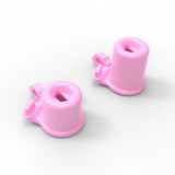 BDSM Sissy Slave Inverted Male Chastity Cage material finish close | 3d-chastity