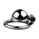 Metal Round Cap Chastity Lock size and shape | 3d-chastity