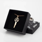 Rotating Chastity Key Necklace Cage rear | 3d-chastity
