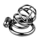 SM Anti-Cheating Penis Lock Chastity Cage wearing | 3d-chastity
