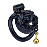 Tiger Male Chastity Cage Device with Mini Bell lock and ring | 3d-chastity