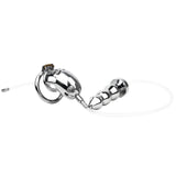 Spiked Male Chastity Cage with Anal Plug side | 3d-chastity