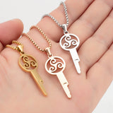 Rotating Chastity Key Necklace Cage lock and ring | 3d-chastity