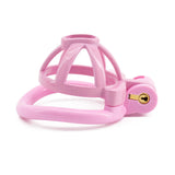 Light Cute Hollow Small Bowl Chastity Cage lock and ring | 3d-chastity