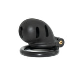 Ultralight Plastic Slave Chastity Lock wearing | 3d-chastity