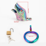 Snakehead Chastity Cage rear | 3d-chastity