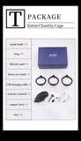 Electric Shock Vibrating Penis Chastity Cage product photo 18 of | 3d-chastity