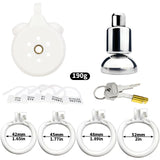 Inverted Plugged Flat Chastity Cage product photo 14 of | 3d-chastity