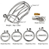 Stealth Lock Male Chastity Cage lock and ring | 3d-chastity