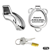 Small Sissy Shell Design Chastity Cage wearing | 3d-chastity