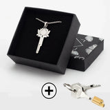 Lotus Chastity Key Necklace Cage comparison | 3d-chastity