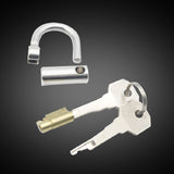 D-Ring PA Lock Glans Piercing Chastity Cage lock and ring | 3d-chastity
