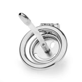Loyalty Metal Flat Chastity Cage wearing | 3d-chastity