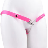 Male to Female Transformation Chastity Belt rear | 3d-chastity