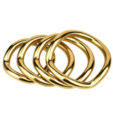 Stainless Steel Testicle Ring Stretcher Chastity Cage size and shape | 3d-chastity
