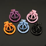 Light Cute Hollow Small Bowl Chastity Cage side | 3d-chastity