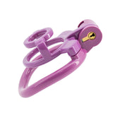 Light Cute Clitoris Chastity Cage front | 3d-chastity