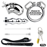 Metal Botted Male Chastity Cage with Belt comparison | 3d-chastity