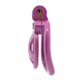 Light Cute Small Pot Lid Chastity Cage material finish close | 3d-chastity