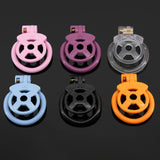 Light Cute Small Pot Lid Chastity Cage lock and ring | 3d-chastity
