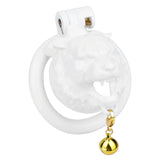 Tiger Male Chastity Cage Device with Mini Bell wearing | 3d-chastity