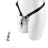 Metal Botted Male Chastity Cage with Belt main product | 3d-chastity