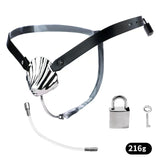 Shell Chastity Belt Invisible lock and ring | 3d-chastity