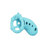 Upgraded Silicone Chastity Cage side | 3d-chastity