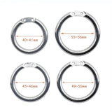 Sissy Small Metal Chastity Cage Device comparison | 3d-chastity