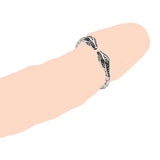 Stainless Steel Penis Cock Ring Chastity Cage side | 3d-chastity