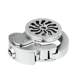 Stainless Steel Adjustable Flat Chastity Cage material finish close | 3d-chastity