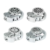 Stainless Steel Adjustable Flat Chastity Cage side | 3d-chastity