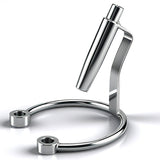 Stainless Steel Bead PA Chastity Cage material finish close | 3d-chastity