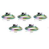 Colorful Stainless Steel MAMBA Chastity Cage‘ Ring main product | 3d-chastity