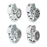 Stainless Steel Adjustable Flat Chastity Cage main product | 3d-chastity