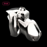 Steel HT-V5 Chastity Cage size and shape | 3d-chastity