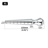 Steel Urethral Plug Chastity Cage front | 3d-chastity