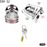 Steel Chastity Cage full kit | 3d-chastity