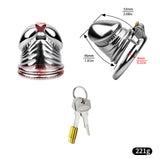 Steel Chastity Cage wearing | 3d-chastity