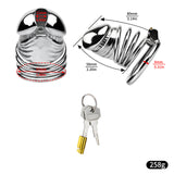 Steel Chastity Cage rear | 3d-chastity