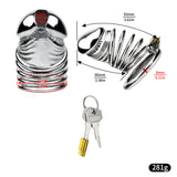 Steel Chastity Cage product photo 12 of | 3d-chastity