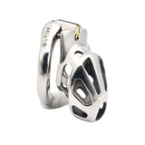 Steel Detention Prison Chastity Cage 1.49" wearing | 3d-chastity