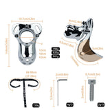 Steel Chastity Belt Bondage wearing | 3d-chastity