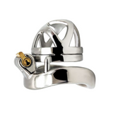 Metal Nub Male Chastity Device 1.18" side | 3d-chastity