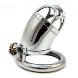 Iron Man Long Steel Chastity Cage 2.09" main product | 3d-chastity