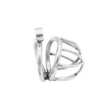 the Cage of Tight Love - Steel Chastity Cage 1.77" lock and ring | 3d-chastity