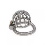 Micro Hat Steel Chastity Device 1.26 In main product | 3d-chastity