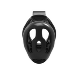 the Ebony Dungeon - Black Resin Cage for BBC Addicts Chastity Cage side | 3d-chastity
