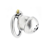 the Inescapable Dungeon: Full Steel Chastity Device 1.69 In side | 3d-chastity