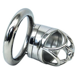 Iron Man Short Steel Chastity Cage 1.77" size and shape | 3d-chastity